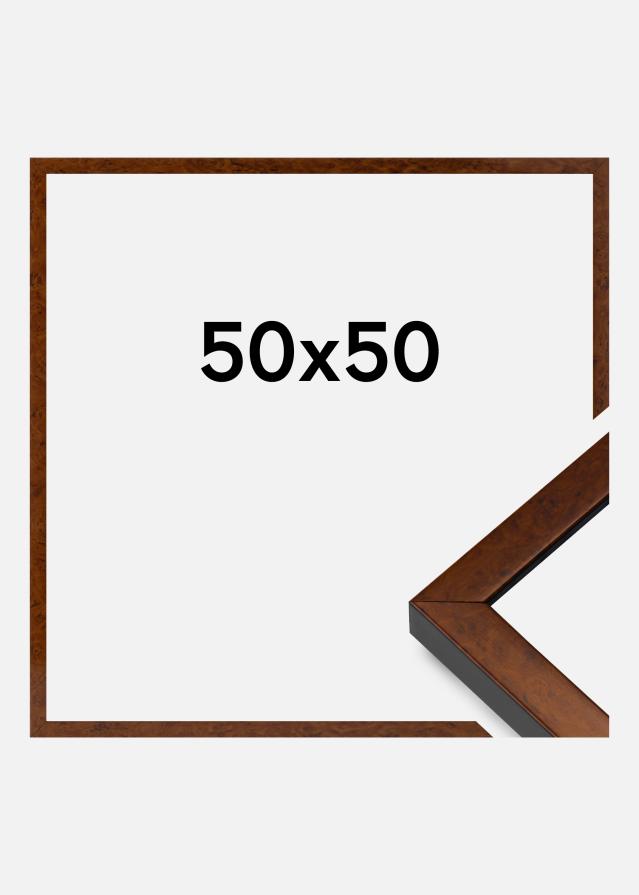 Keret Ares Akrilüveg Burr Walnut 50x50 cm