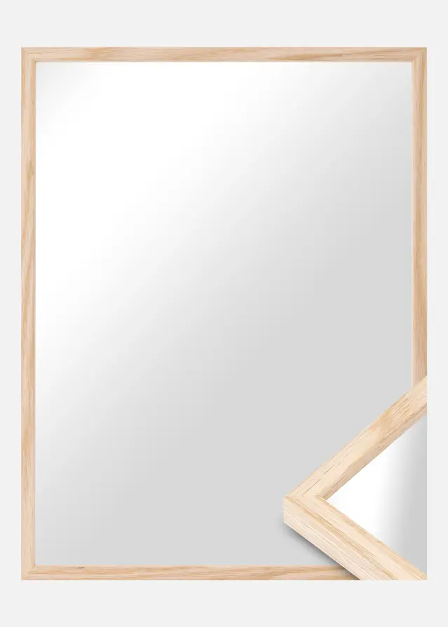 Tükör Oslo Tölgy - Egyéni méret