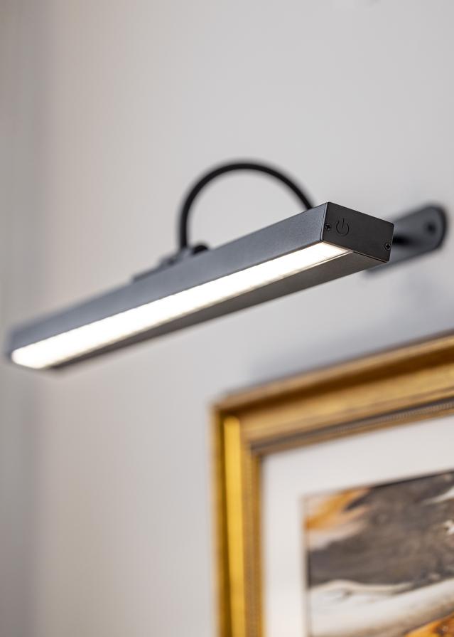 KAILA Flare Elemes Képkivilágítás 40 cm - Fekete