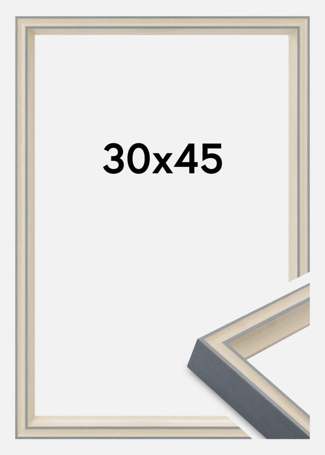 Keret Riga Akrilüveg Szürke 30x45 cm