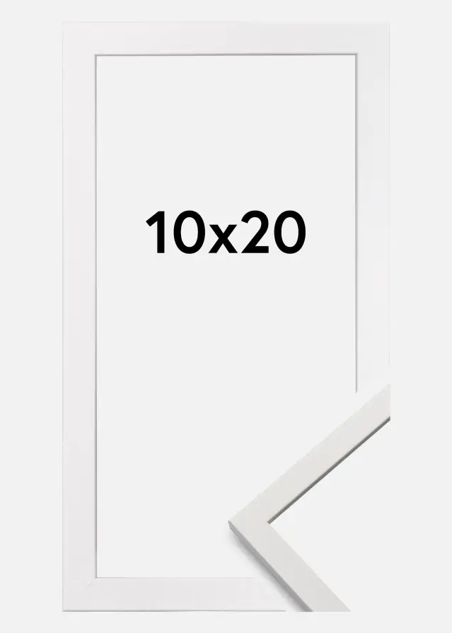 Keret Edsbyn Akrilüveg Fehér 10x20 cm