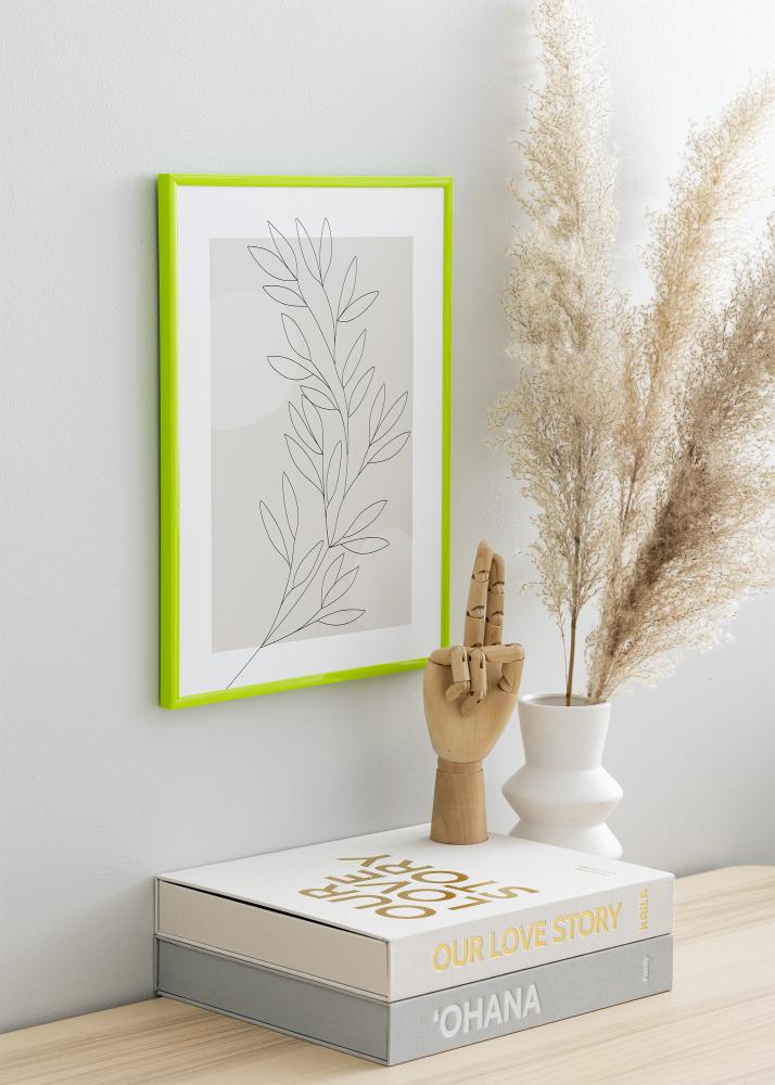 Keret New Lifestyle May Green 30x40 cm - Paszpartu Fekete 21x29,7 cm (A4)