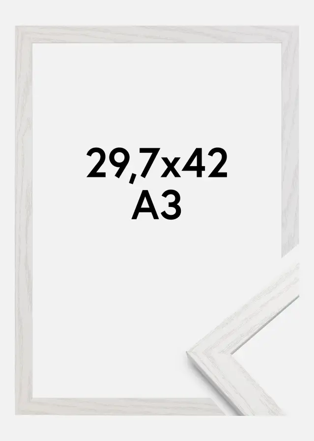 Keret Elegáns White Oak 29,7x42 cm (A3)