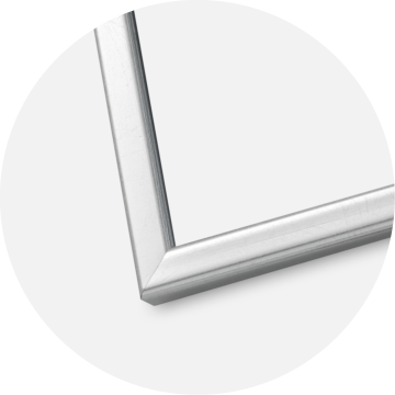 Keret Slim Matt Tükröződésmentes üveg Ezüst 30x40 cm