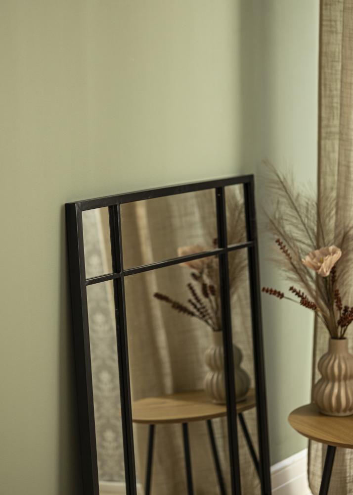 Tükör Window Fekete 70x100 cm