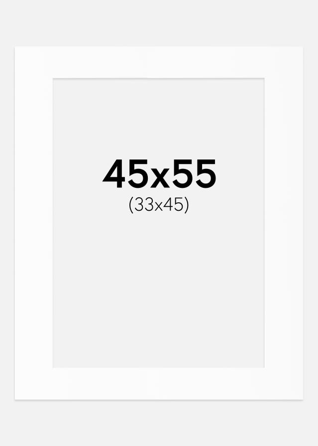Paszpartu Standard fehér (fehér mag) 45x55 cm (33x45)