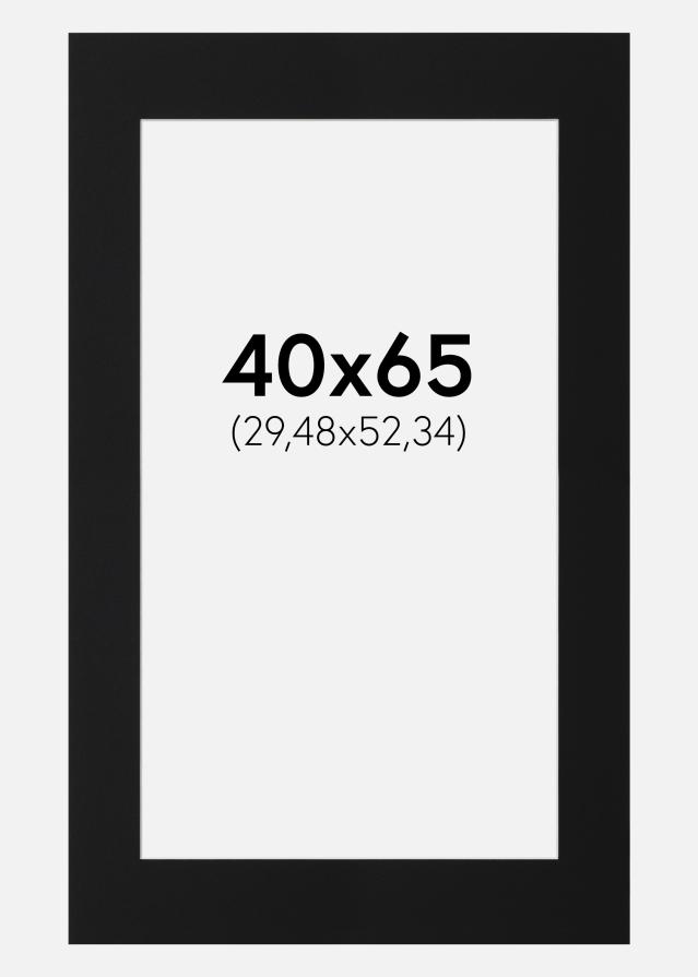 Paszpartu Fekete Standard (Fehér Mag) 40x65 cm (29,48x52,34)