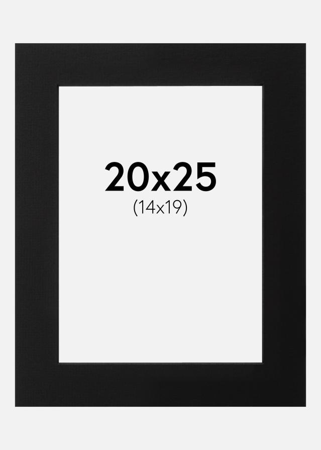 Paszpartu Fekete Fekete él 20x25 cm (14x19)