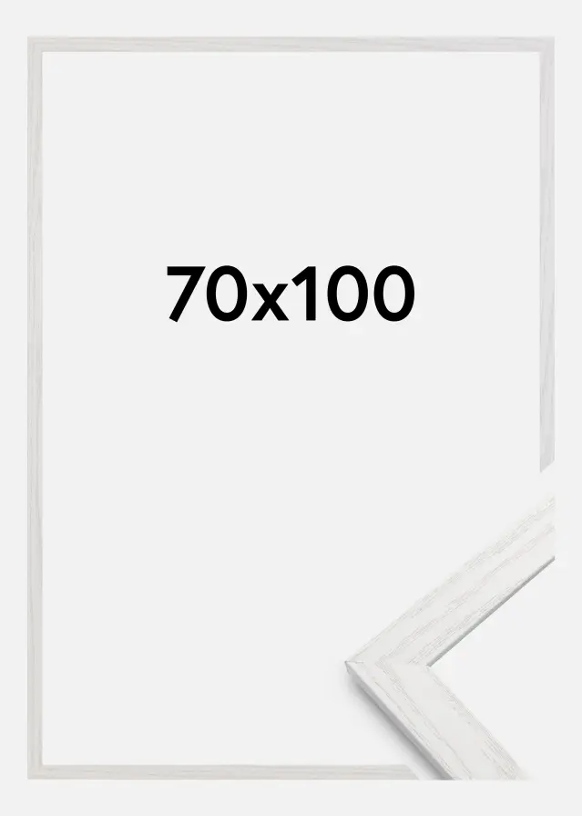 Keret Elegáns White Oak 70x100 cm