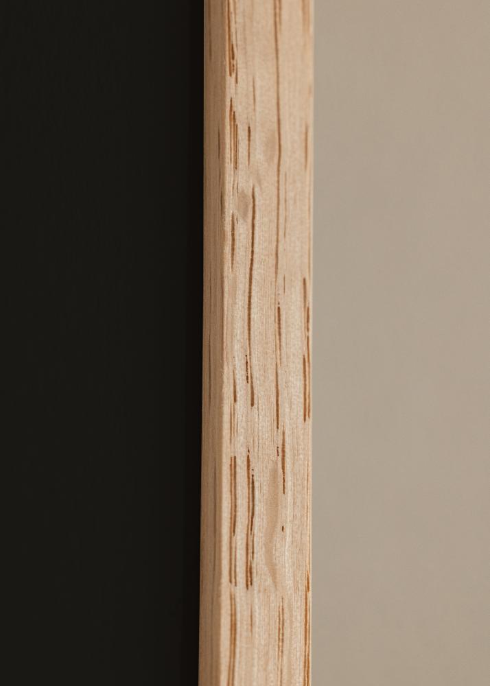 Keret Vékony Tölgy 20x30 cm - Paszpartu Fekete 15x21 cm (A5)