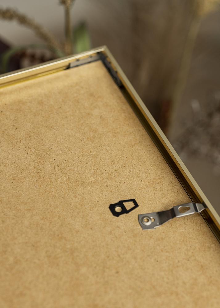 Keret Alumínium Akrilüveg Csiszolt Arany 50x70 cm