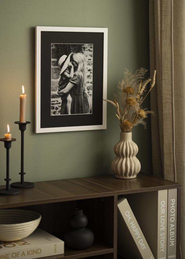 Paszpartu Fekete Standard Fehér él 70x100 cm (49x69)