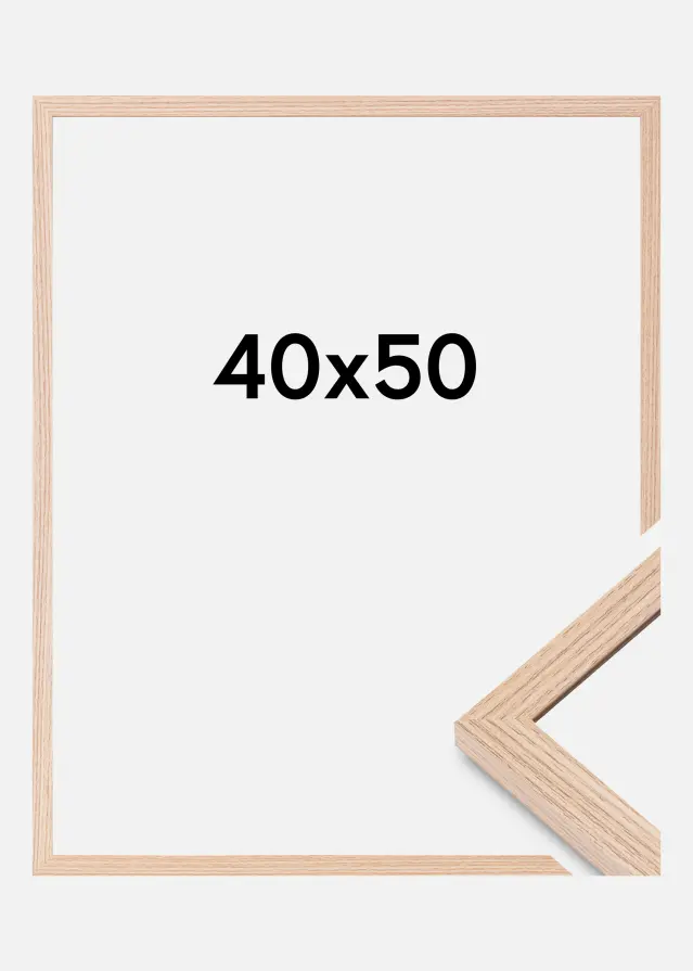 Keret Modern Akrilüveg Tölgy 40x50 cm