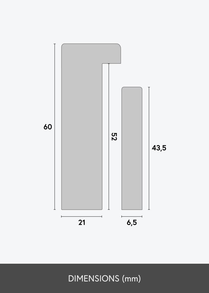 Keret Sala Fehér - Választható méret