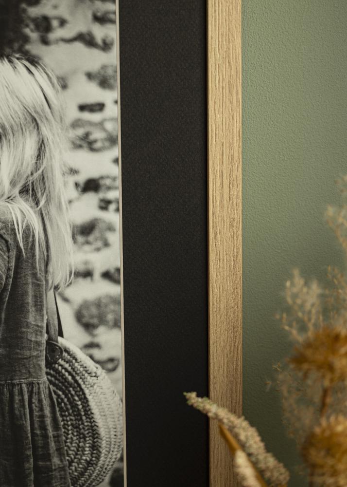 Paszpartu Fekete Standard Fehér él A2 42x59,4 cm (24x37)