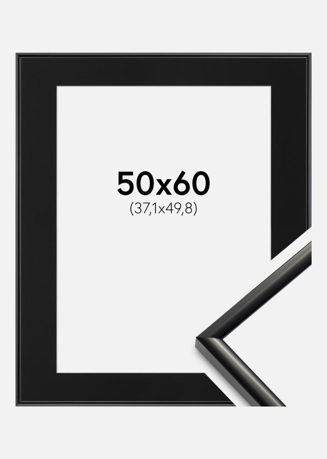 Keret New Lifestyle Fekete 50x60 cm - Paszpartu Fekete 15x20 inches