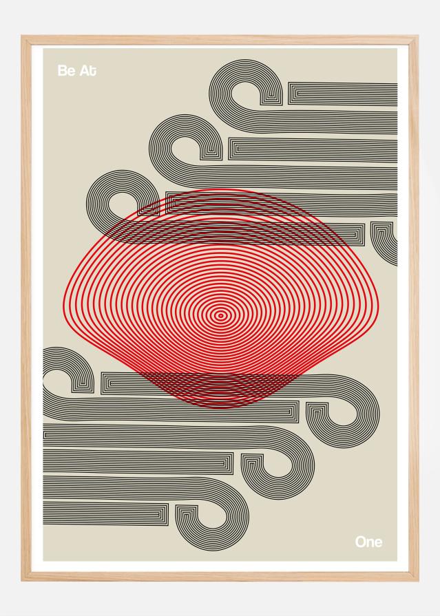 Be At One - Black Poszter