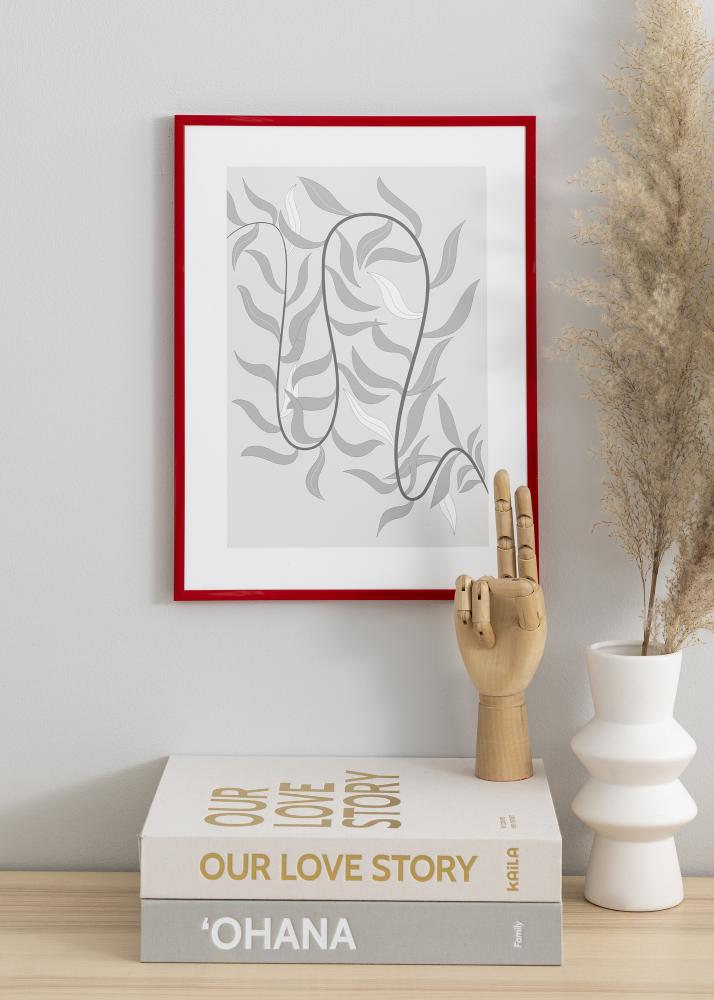 Keret New Lifestyle Akrilüveg Medium Red 70x100 cm