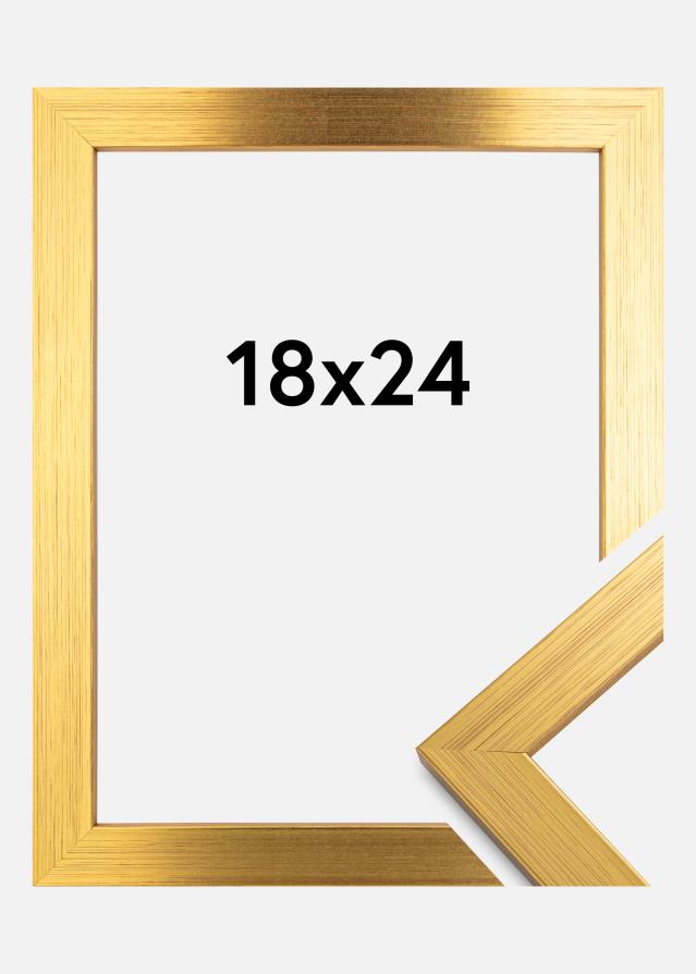 Keret Gold Wood 18x24 cm