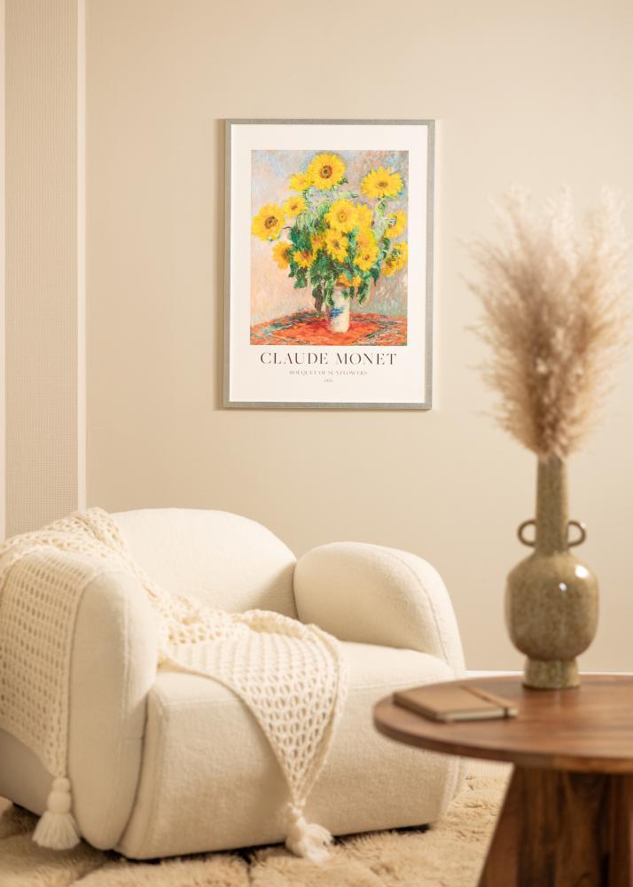 Keret Minerva Akrilüveg Ezüst 50x60 cm