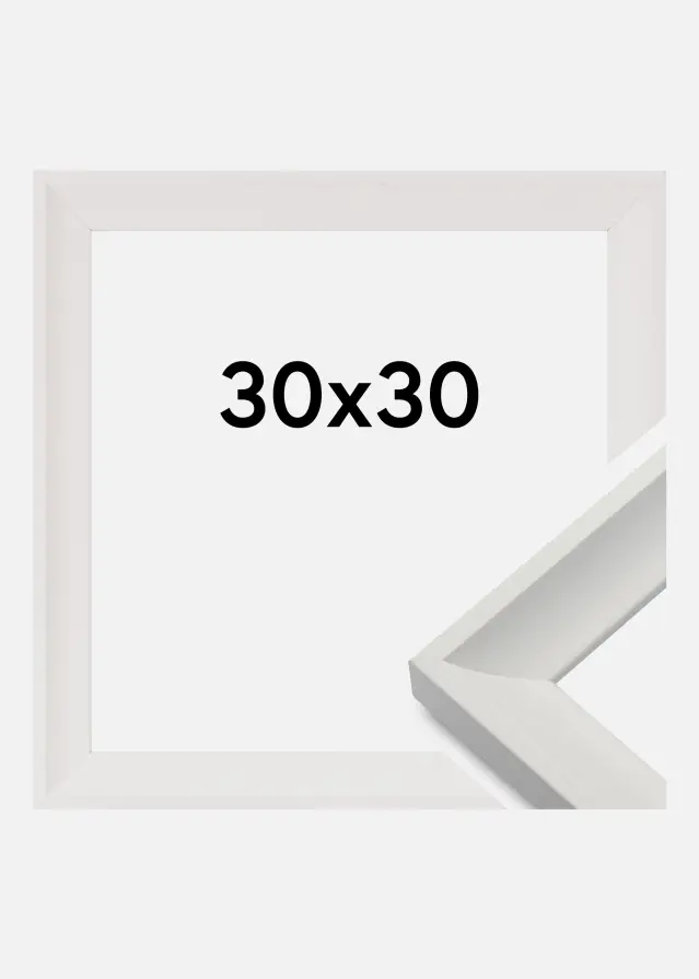 Keret Öjaren Fehér 30x30 cm