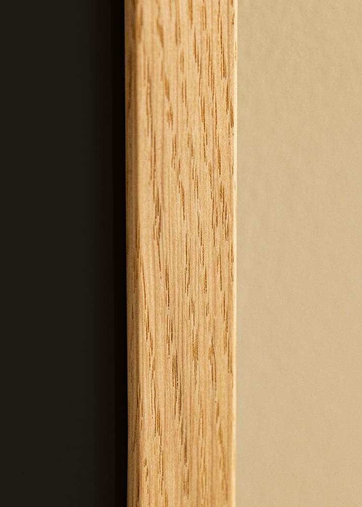 Keret Trendline Tölgy 30x40 cm - Paszpartu Fekete 20x28 cm