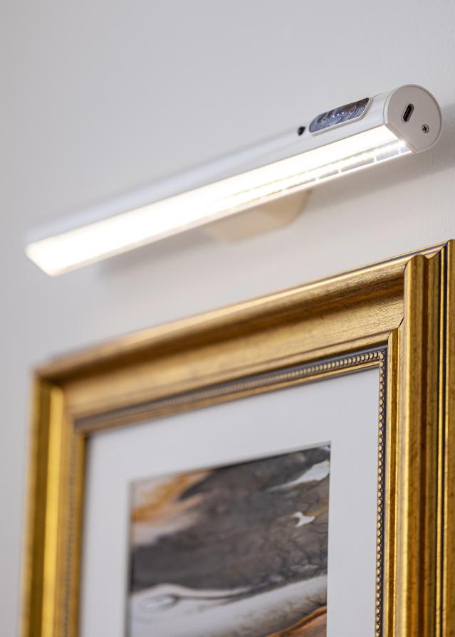 KAILA Illuminate Elemmel Működő Képkivilágítás 35 cm - Fehér