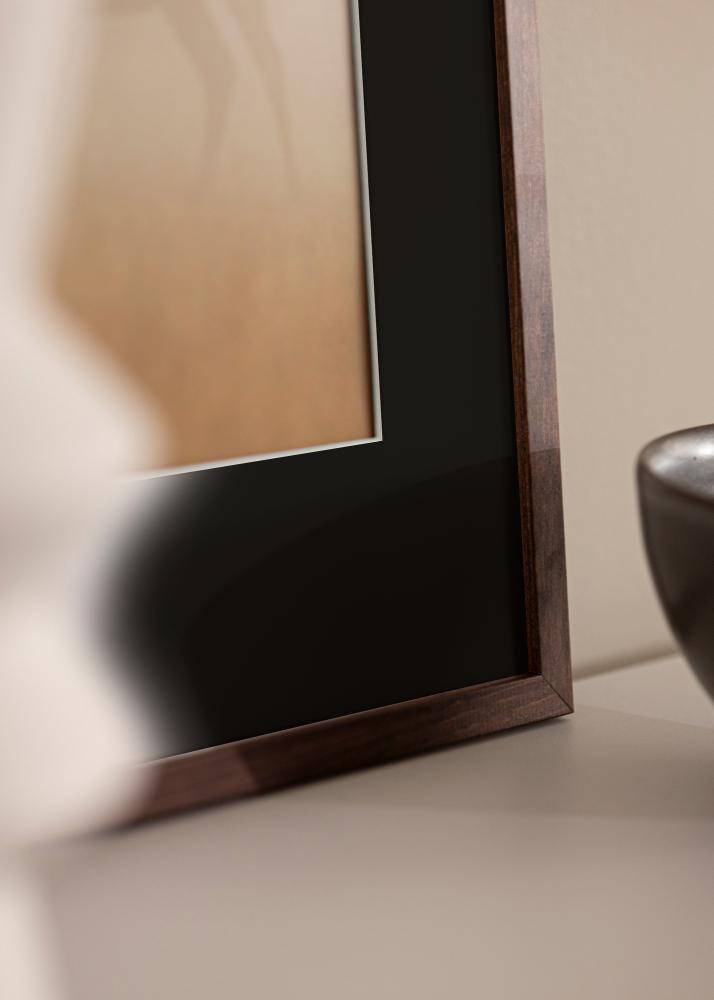 Keret Galant Dió 50x70 cm - Paszpartu Fekete 33x56 cm