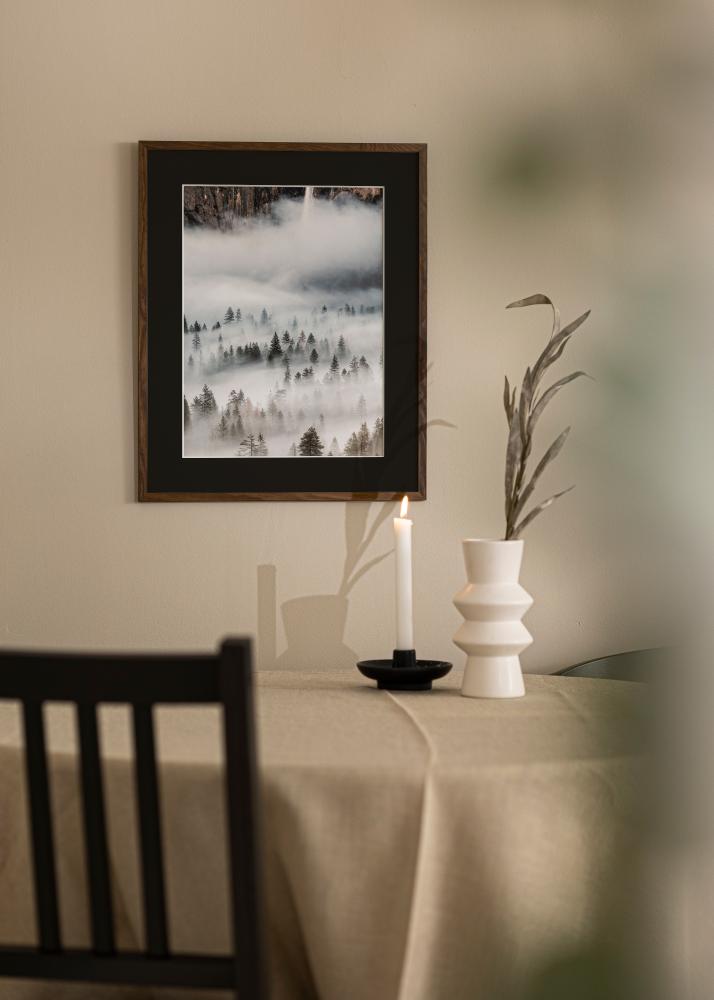 Keret Galant Dió 50x70 cm - Paszpartu Fekete 33x56 cm