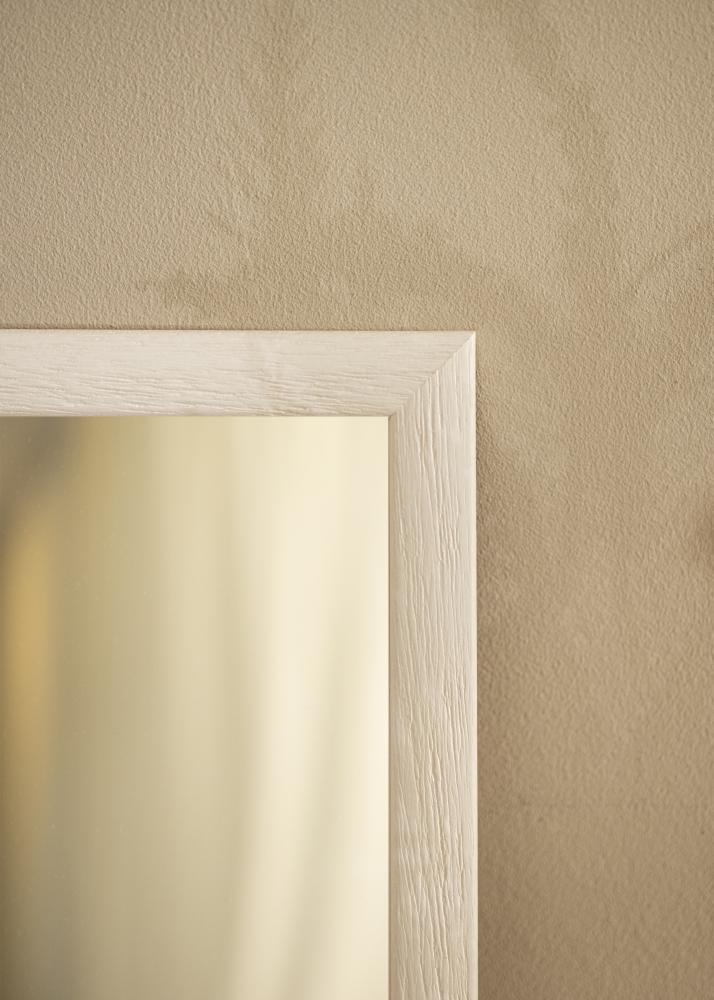 Tükör Cornwall Fehér - Egyéni méret