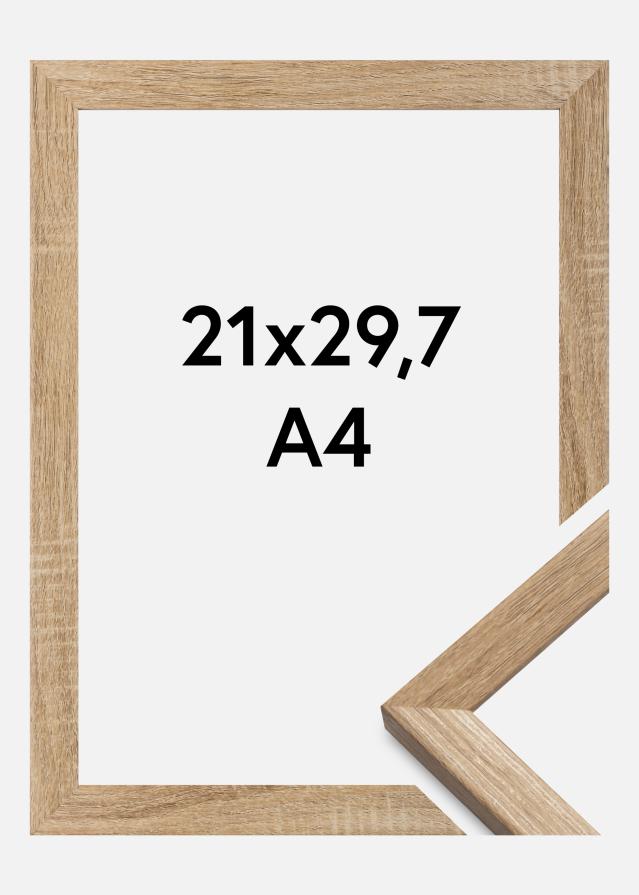 Keret Fiorito Akrilüveg Világos Tölgy 21x29,7 cm (A4)