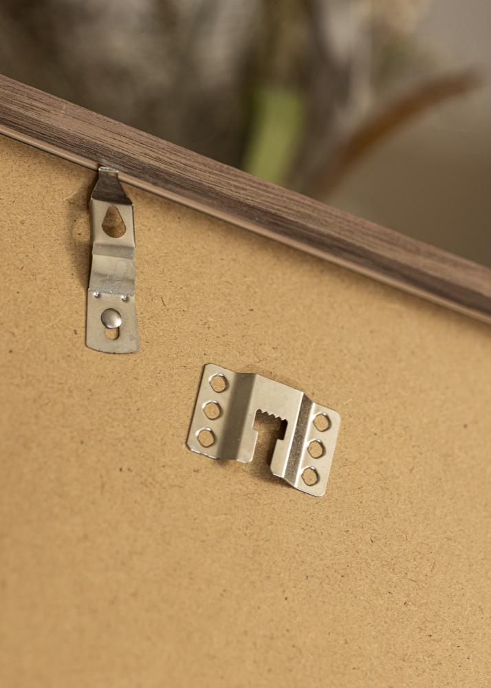 Keret Soul Walnut Veneer 70x70 cm - Paszpartu Fehér 60x60 cm