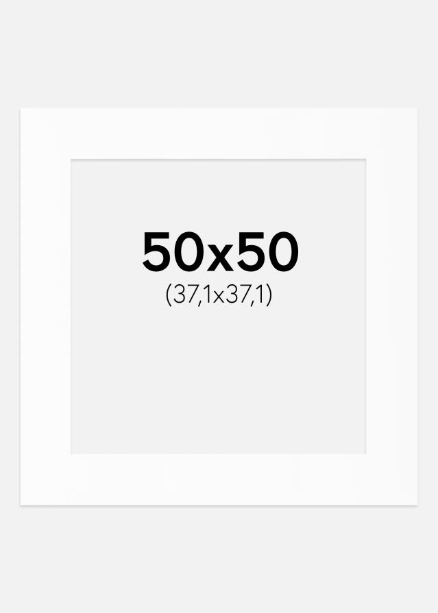 Paszpartu Standard fehér (fehér mag) 50x50 cm (37,1x37,1)