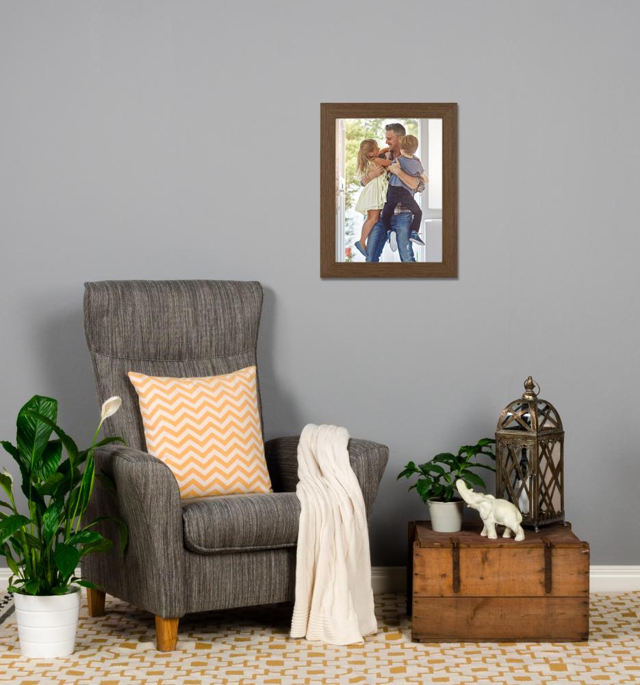 Keret Moviken Világos Diófa - Választott Méret