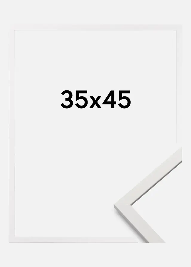 Keret Edsbyn Akrilüveg Fehér 35x45 cm