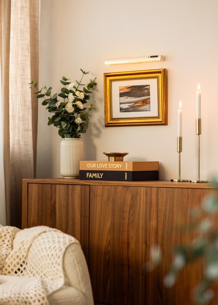 KAILA Illuminate Elemmel Működő Képkivilágítás 35 cm - Fehér