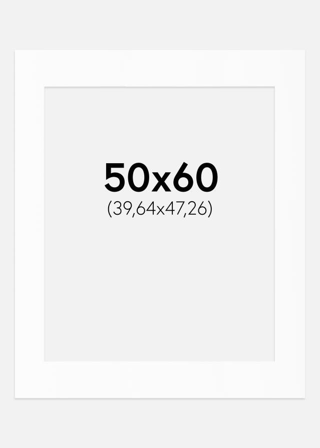 Paszpartu Standard fehér (fehér mag) 50x60 cm (39,64x47,26)