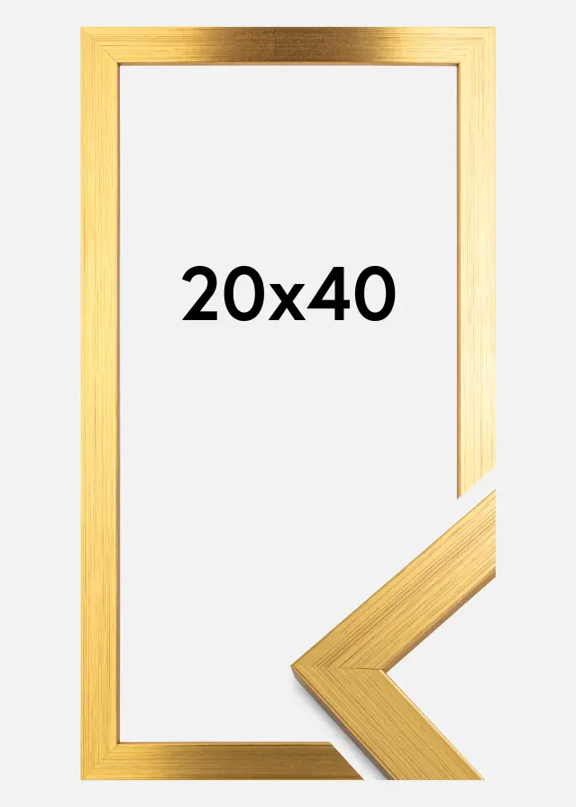 Keret Gold Wood 20x40 cm