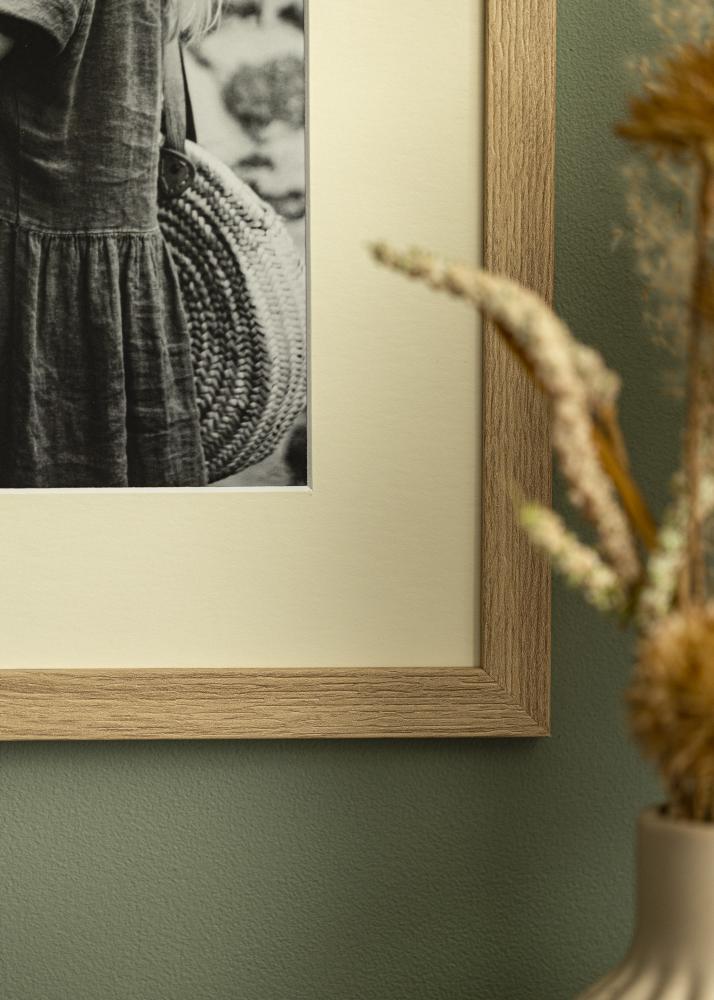 Paszpartu Antique White Fehér él 50x60 cm (39x49)