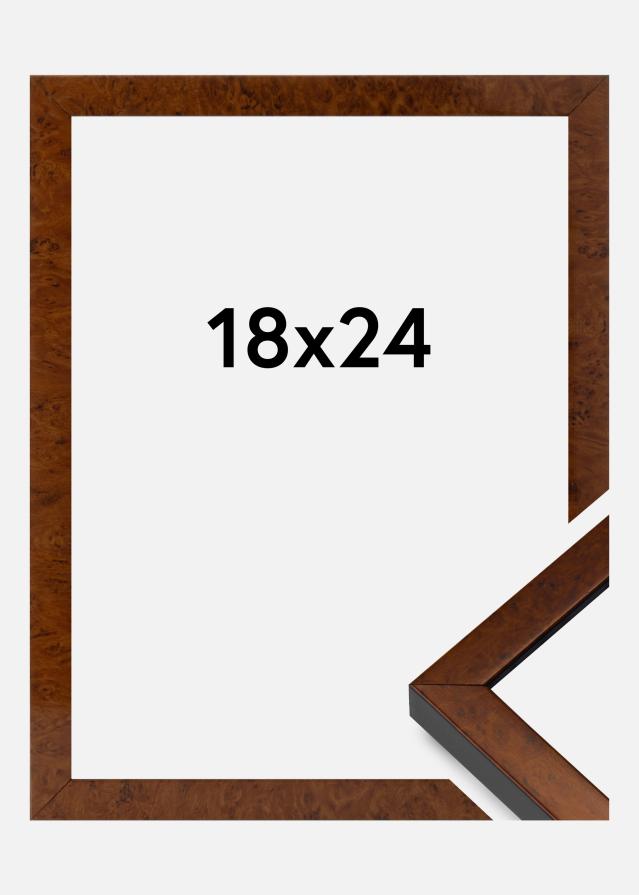 Keret Ares Akrilüveg Burr Walnut 18x24 cm