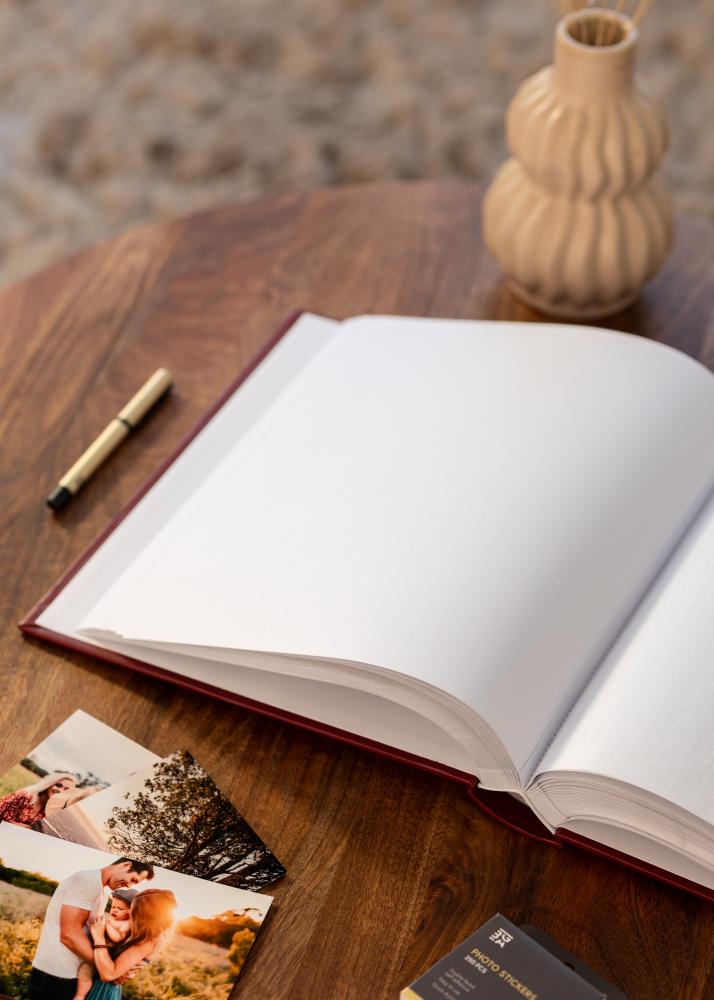 Classico Album Piros - 30x33 cm (100 Fehérek Oldalak / 50 lap)