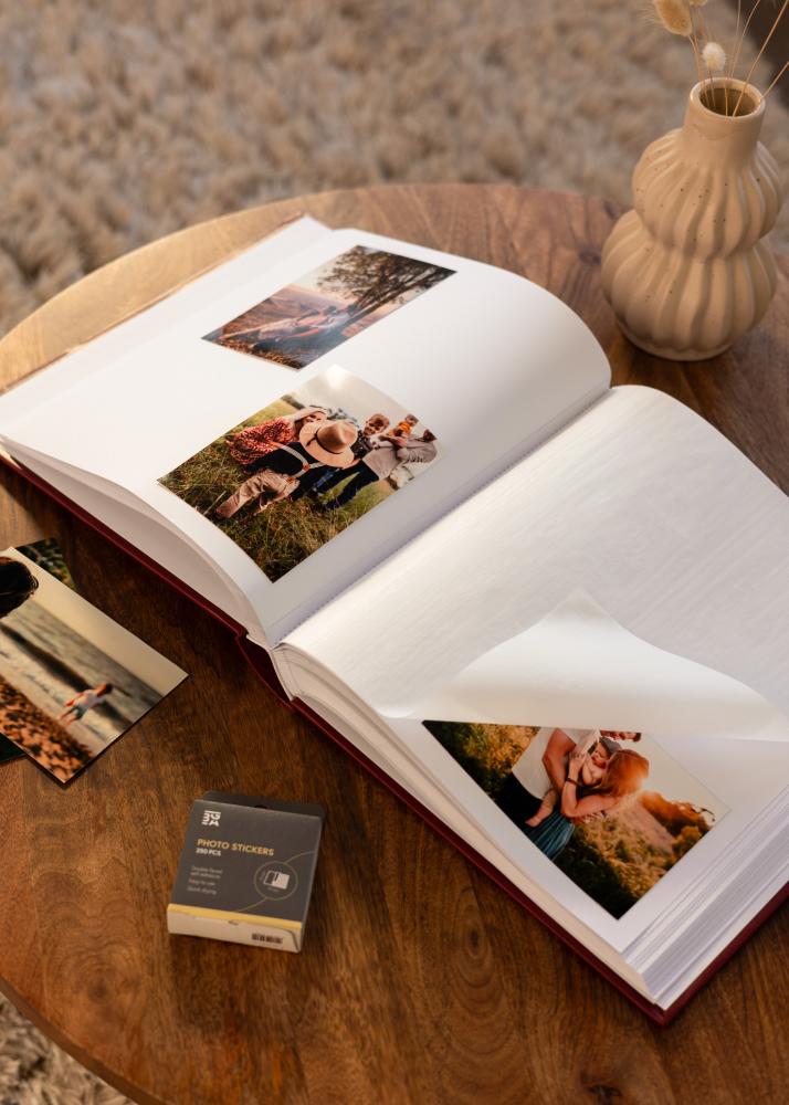 Classico Album Piros - 30x33 cm (100 Fehérek Oldalak / 50 lap)