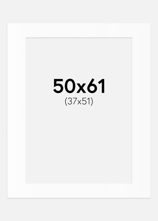 Paszpartu Standard fehér (fehér mag) 50x61 cm (37x51)