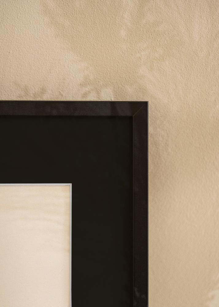 Keret E-Line Fekete 30x40 cm - Paszpartu Fekete 21x29,7 cm (A4)