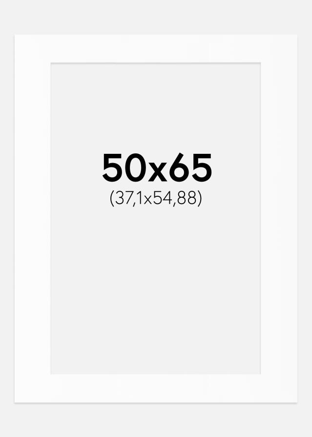 Paszpartu Standard fehér (fehér mag) 50x65 cm (37,1x54,88)
