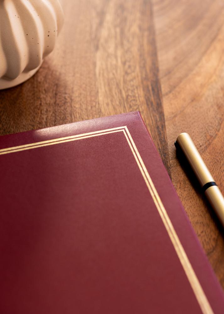 Classico Album Piros - 30x33 cm (100 Fehérek Oldalak / 50 lap)