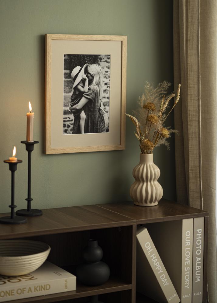 Paszpartu Gyöngyszürke 30x40 cm (19x29)