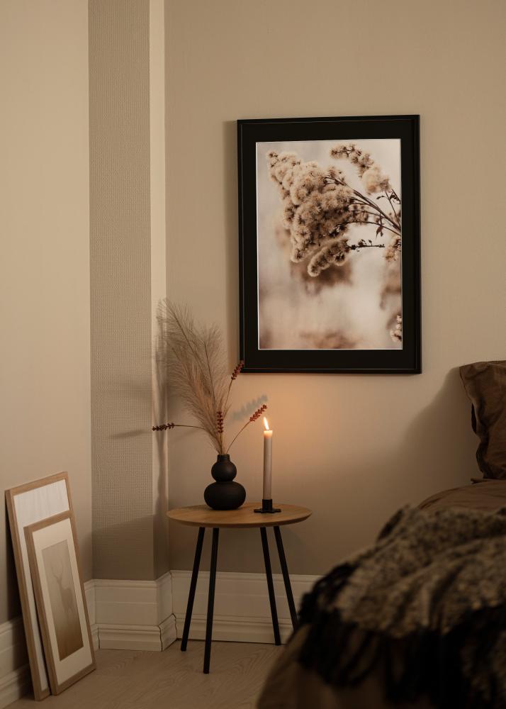 Keret E-Line Fekete 30x40 cm - Paszpartu Fekete 21x29,7 cm (A4)