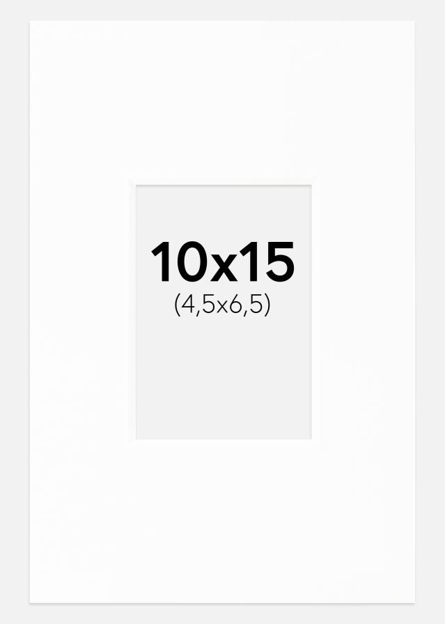 Paszpartu Canson Fehér Fehér él 10x15 cm (4,5x6,5)