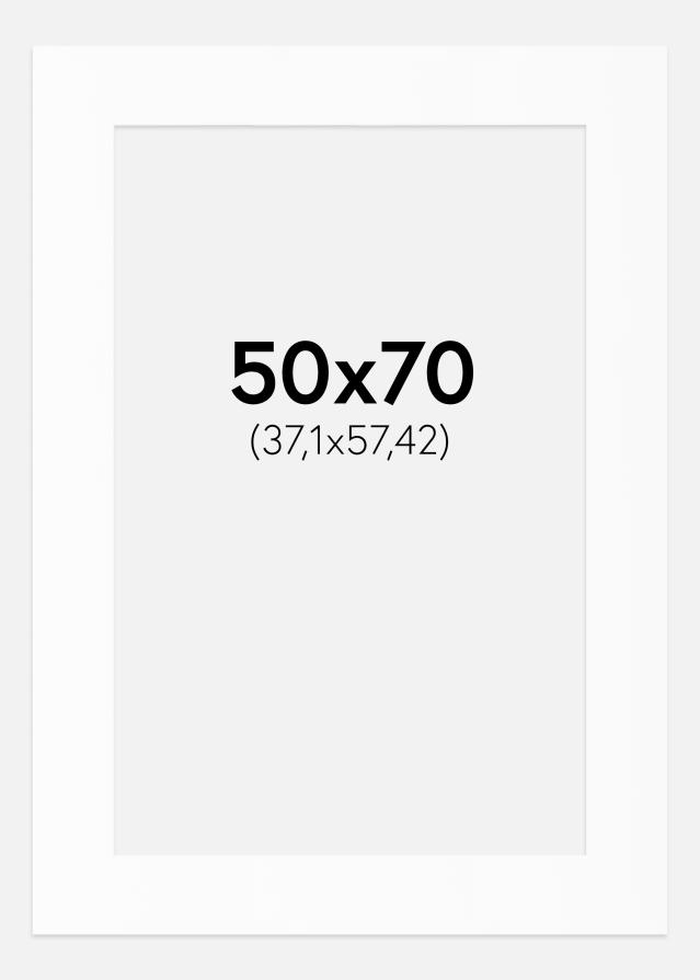 Paszpartu Standard fehér (fehér mag) 50x70 cm (37,1x57,42)